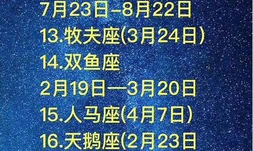 阴历星座转换_星座查询阴历转阳历怎么看的